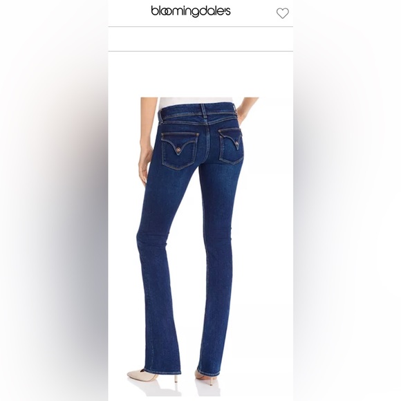 Size 26 Hudson mid rise signature bootcut jeans - Picture 2 of 6